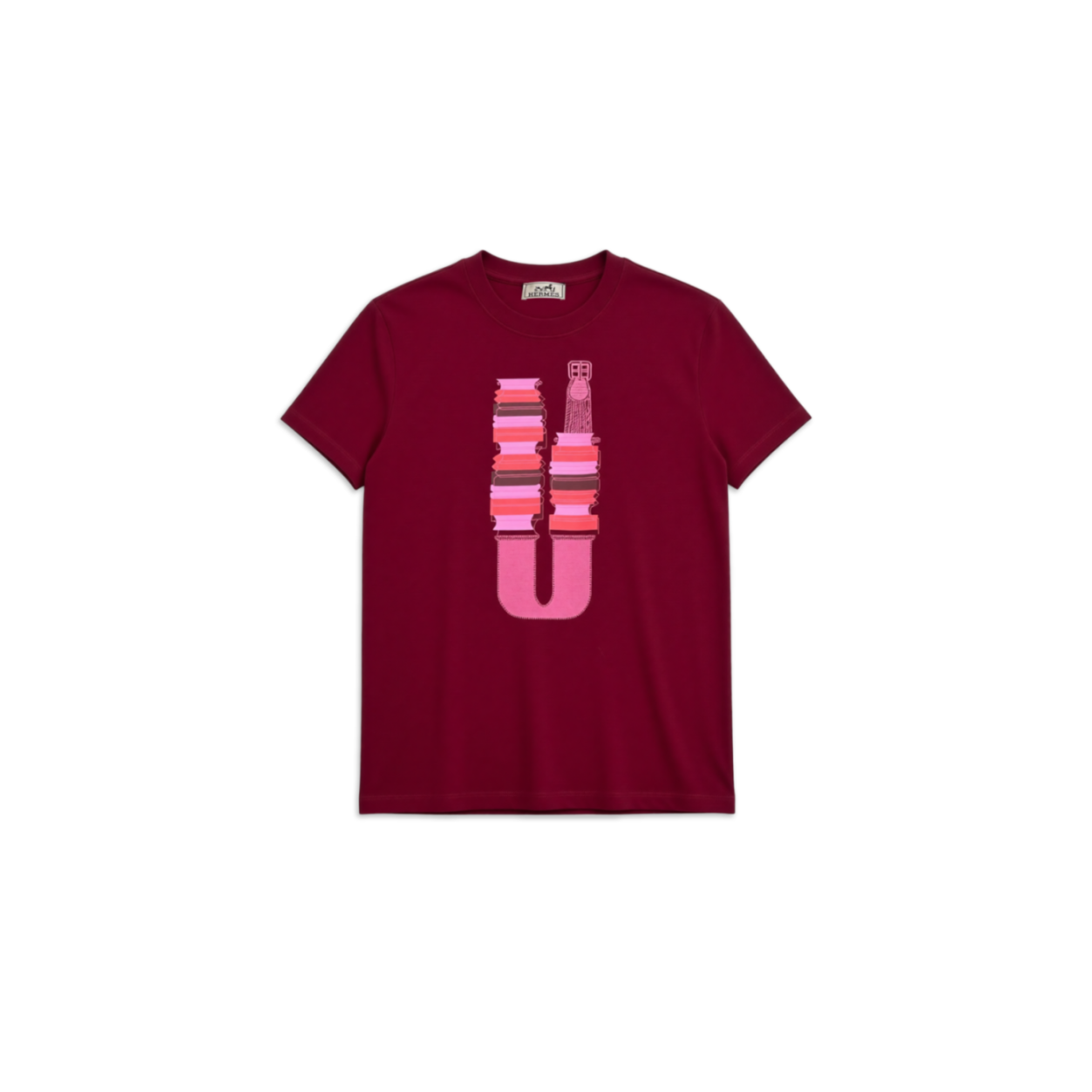 H**me5 printed straight t-shirt h6e4647da3v34